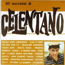 Пластинка Adriano Celentano 20 successi di Adriano Celentano